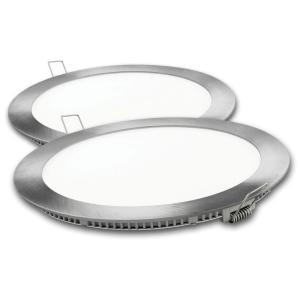 Matel Downlight Led Rotondo Luce Neutra 18w 2 Unità