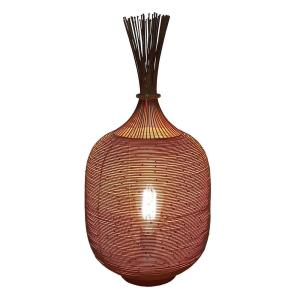 Bigbuy Home Metal 28x28x57 Cm Table Lamp Oro
