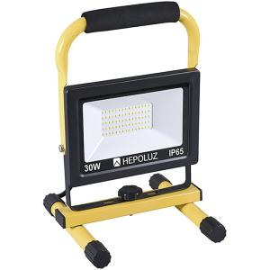 Hepoluz Led With Support 30w 6000k Floodlight Oro