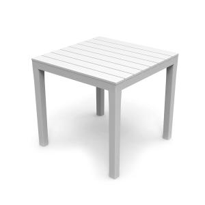 Ipae Pro Garden Square Table 80x80x75 Cm Bianco