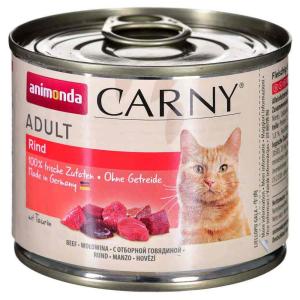 Animonda Carny Adult Beef 200g Wet Cat Food Multicolor