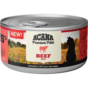 Acana Feline Premium Pate Manzo 24x85g Cibo Per Gatti