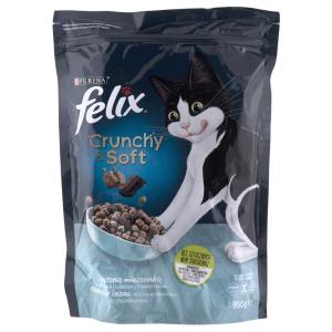 Purina Nestle Felix Crunchy And Soft Salmon Vegeteables 950…