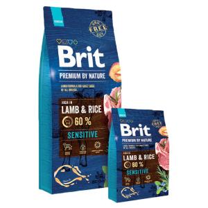 Brit Premium Nature Sensitive Lamb Rice 3kg Dog Food Multic…