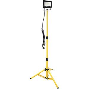 Hepoluz Led With Tripod 1x50w 6000k Floodlight Argento