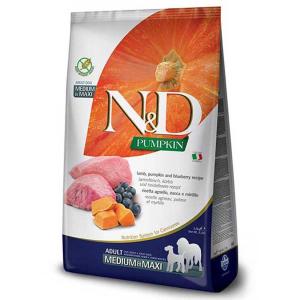 Farmina N&d Adult Pumpkin Lamb And Blueberry 2.5kg Dog Food…