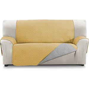 Ecommerc3 Milano 3 Seater Sofa Cover Beige,Arancione