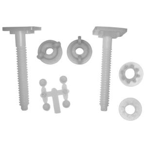 Edm Set Screws For Toilet Cover 9 Cm Bianco