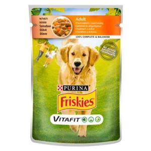 Purina Nestle Friskies Adult Chicken And Carrot 100g Wet Do…
