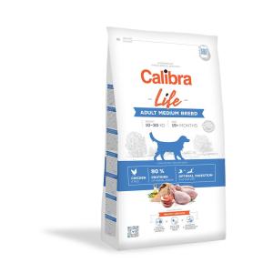 Calibra Life Adult Medium Breed Chicken 12kg Dog Food Trasp…