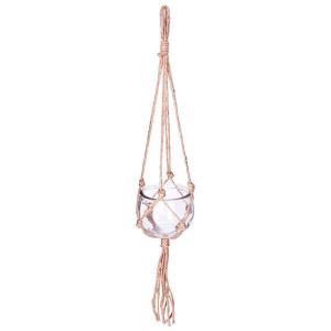 Atmosphera 83643 10.5 Cm Hanging Crystal Ball Marrone