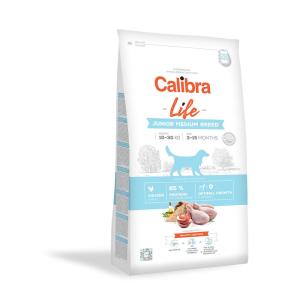 Calibra Life Junior Medium Breed Chicken 12kg Dog Food Tras…