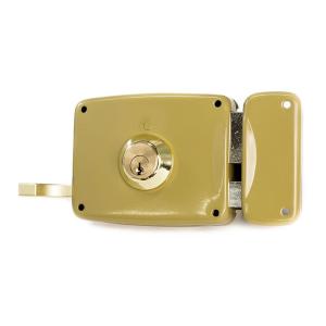 Lince 5125a Overlapping Lock 80 Mm Right Oro