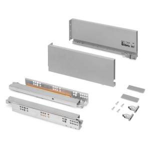 Emuca Vertex 40kg 131x350 Mm Outer Drawer Trasparente