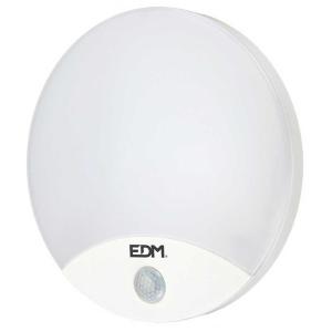 Edm Lampada Da Parete A Led Rotonda 4000k 15w 1250 Lumens