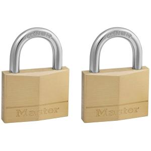 Master Lock Lucchetto In Ottone 150eurt 50 Mm 2 Unità