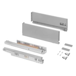 Emuca Vertex 40kg 131x400 Mm Outer Drawer Trasparente