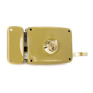 Lince 5125a Overlapping Lock 100 Mm Left Oro