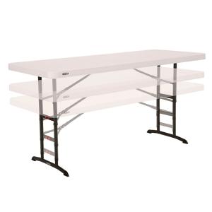 Lifetime Ajustable 183x76x91 Cm Folding Table Bianco