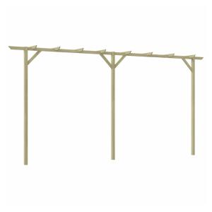 Vidaxl Pergolato Da Giardino In Legno 400x40x205 Cm