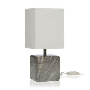 Versa Arvin Ceramic 11x30x13 Cm Table Lamp Argento