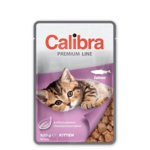 Calibra Kitten Pouch Salmon Box 24x100g Wet Cat Food Oro 24…