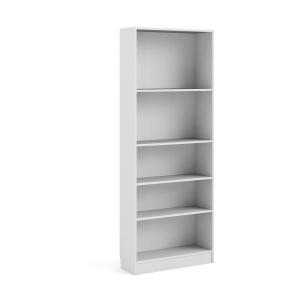 Dmora Libreria Con Cinque Scomparti Colore Bianco 79x107x27…