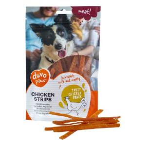Duvo  Chicken Strips Dog Snack 80g Trasparente
