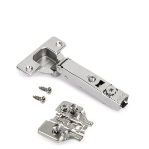 Emuca Straight Hinge X92n Kit And Supplement Argento