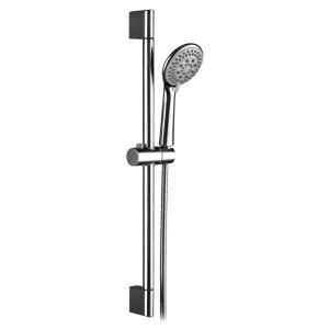 Edm Full Shower Bar 68x6.5x25 Cm Argento