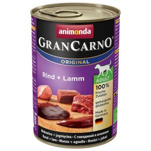 Animonda Gran Carno Original Beef Lamb Adult 400g Wet Dog F…