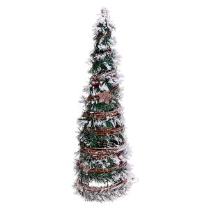 Oem Rattan Christmas Tree 30 Leds 60 Cm Verde