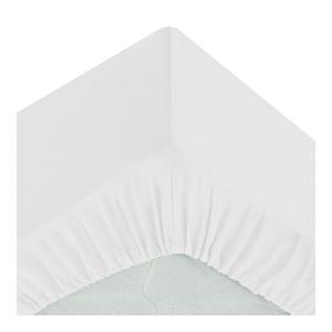 Atmosphera Fitted Sheet Bianco 160x200 cm