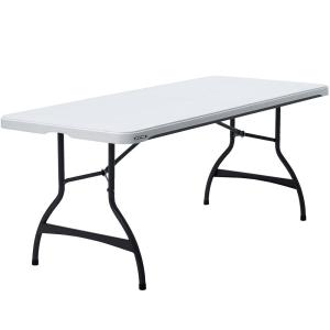 Lifetime 182x76x74.5 Cm Folding Table Bianco