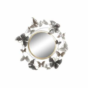 Home Decor Crystal Metal Butterflies Malva 75x6.5x73 Cm Wal…