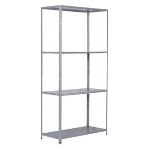 Catterhouse Scaffale Galanizzato Nils Solid 4 70x30x137 Cm