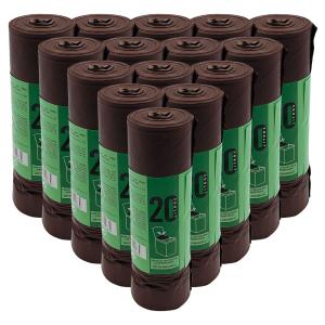 Wellhome 20l Garbage Bags 300 Units Verde