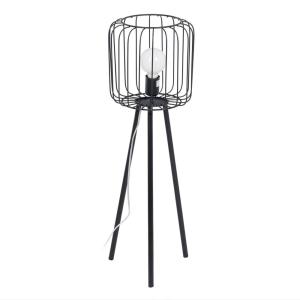 Bigbuy Home Lampada Da Terra Metal 25x25x80 Cm