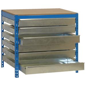 Simonwork (bancos De Trabajo) Scaffale Metallico Bt5 6box 8…