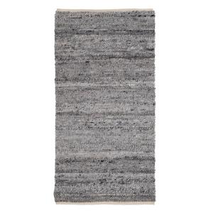 Bigbuy Home Synthetic Fabric Carpet 80x150 Cm Grigio