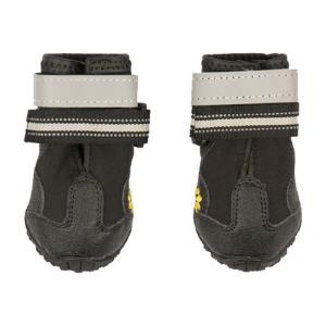 Duvo  Leather Polyester Rubber Dog Boot Xl 2 Units Nero