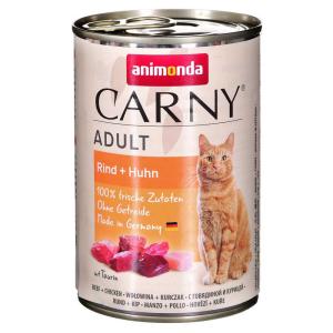 Animonda Carny Adult Beef With Chicken 400g Wet Cat Food Mu…