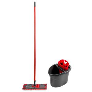 Vileda Revolution Mop Rosso,Nero