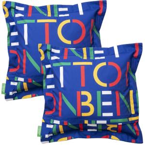 Benetton Cushion 2 Units Blu