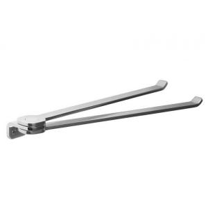 Tatay Bisagra Flat 37 Cm Towel Holder Argento