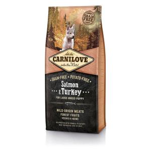 Carnilove Canine Puppy Large Salmon Turkey 12kg Oro 12kg