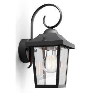 Philips Buzzard E27 Led Wall Lamp Nero