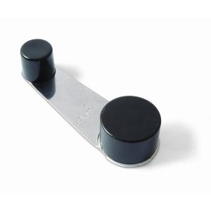 Brinox Adhesive Swivel Screw Door Stop Retainer Argento