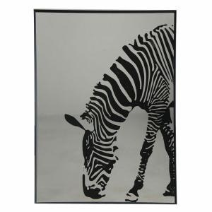 Home Decor Crystal 60x3.5x80 Cm Wall Mirror Nero
