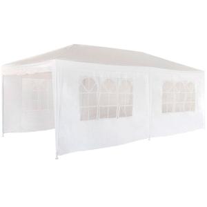 Aktive Polyester Folding Tent 300x600x260 Cm Bianco